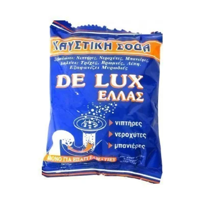 DE LUX DRAIN CLEANER 900gr. SODA CAUSTIC