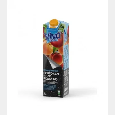 VIVA FRESH ΚΟΚΤΕΪΛ ΝΕΚΤΑΡ 3 ΦΡΟΥΤΩΝ 1L