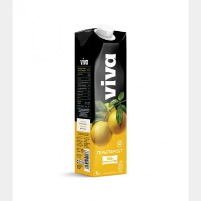 VIVA FRESH ΓΚΡΕΪΠΦΡΟΥΤ ΦΥΣΙΚΟΣ ΧΥΜΟΣ 1L