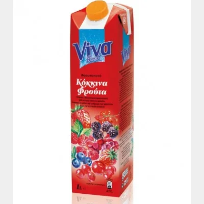 VIVA FRESH ΚΟΚΚΙΝΑ ΦΡΟΥΤΑ 1L