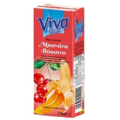 VIVA 250ml BANANA SOUR CHERRY