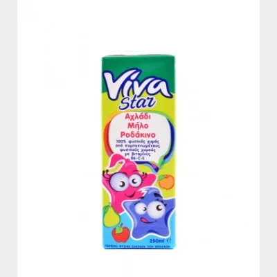 VIVA STAR BOY ΦΥΣ.ΧΥΜΟΣ ΑΧΛΑΔΙ-ΜΗΛΟ-ΡΟΔΑΚΙΝΟ 2250ml