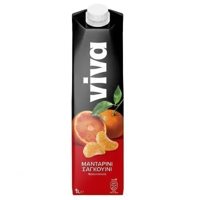 VIVA 1 lit TANGERINE BLOOD ORANGE DRINK