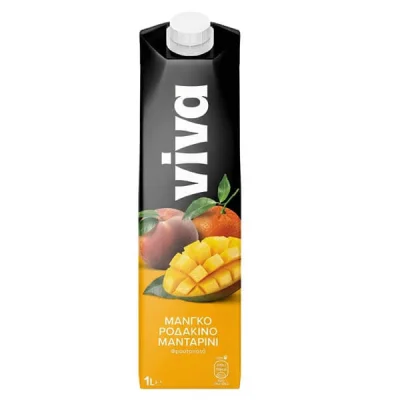 VIVA 1 lit MANGO PEACH TANGERINE DRINK