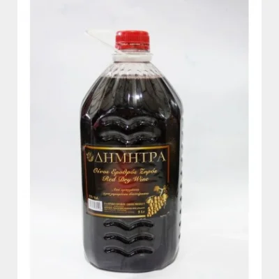 ΑΓΧΙΑΛΟΥ ΔΗΜΗΤΡΑ ΕΡΥΘΡΟΣ ΞΗΡΟΣ PET 2X5lt