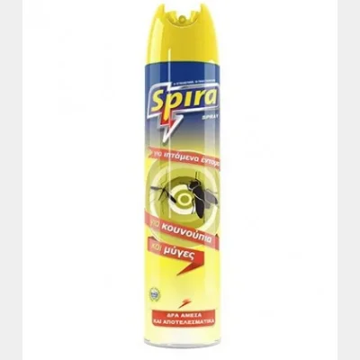 SPIRA SPRAY ΓΙΑ ΙΠΤΑΜΕΝΑ ΕΝΤΟΜΑ 300ml