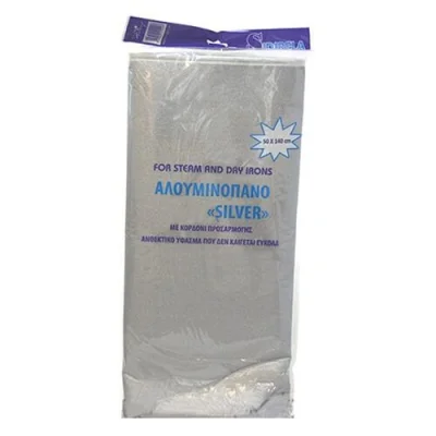 SIDIRELA ALUMINIUM IRONING COVER SILVER 140x50cm