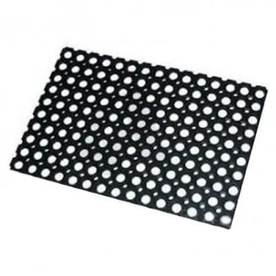 RUBBER DOORMAT WITH HOLE 40x60cm