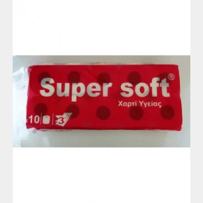 SUPER SOFT TOILET PAPER 10 PLY 3F. 70gr X 7