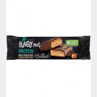 HUNGRY NOT PROTEIN BAR COOKIE DOUGH ΣΟΚ.ΓΑΛΑΚΤΟΣ& ΚΑΡΑΜΕΛΑ ΧΩΡΙΣ ΖΑΧΑΡΗ 50gr
