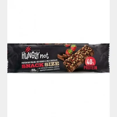 HUNGRY NOT PROTEIN BAR RED FRUIT SNACK SIZE 35gr