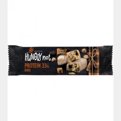 HUNGRY NOT PROTEIN BAR WITH PEANUT BUTTER & BISCUIT 45gr