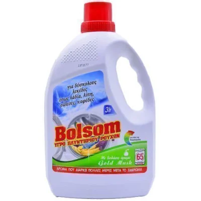 BOLSOM LAUNDRY DETERGENTS 3lit GOLD MUSK