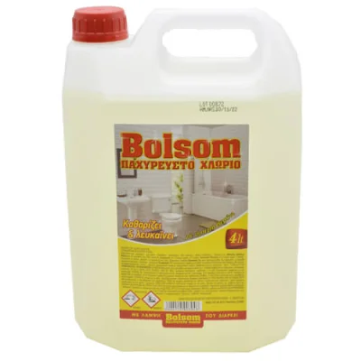 BOLSOM THICK CHLORINE 4lit LEMON