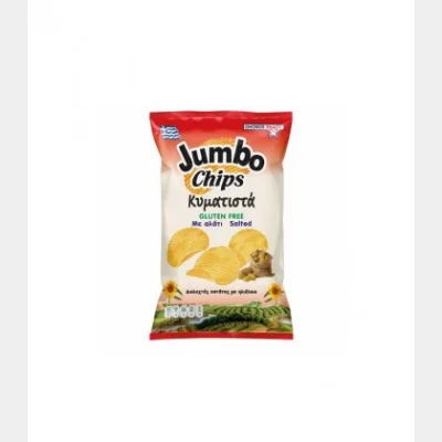 JUMBO CHIPS WAVY SALT 2130gr GLUTEN FREE