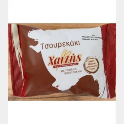 HATZI TSOUREKAKI WITH PRALINE 300gr