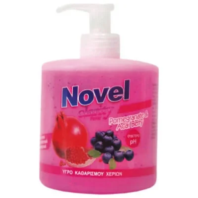 NOVEL LIQUID HAND SOAP PUMP 500ml POMEGRANATEBLUEBERRY
