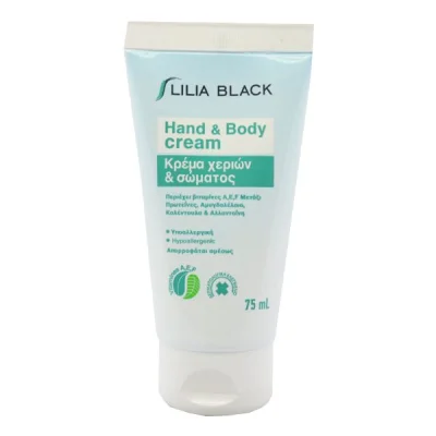 LILIA BLACK HAND CREAM 75ml CLASSIC