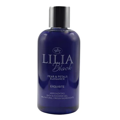 LILIA BLACK FOAM BATH 250ml PEAR & PETALS
