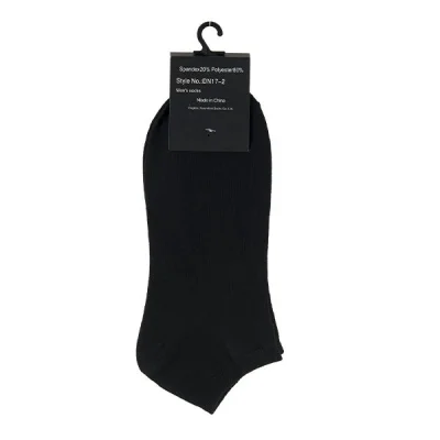 TNS SOCKS ONE SIZE SET/12 BLACK DN172/BL