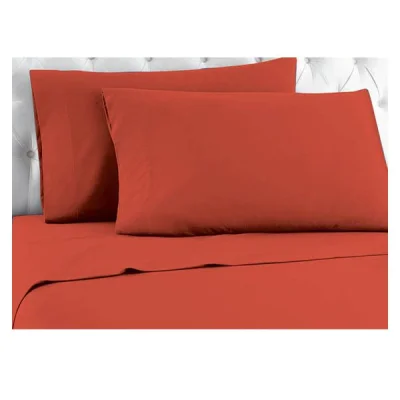 FLAT SHEET 160X250 CM RED