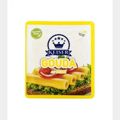 KEISER GOUDA 48% FAT SLICES 500gr