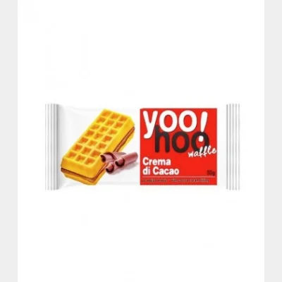 YOOHOO ΒΑΦΛΑ ΚΑΚΑΟ ΣΟΚΟΛΑΤΑ 50gr