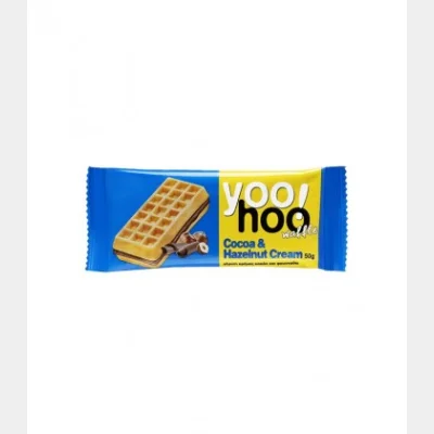 YOOHOO ΒΑΦΛΑ ΚΑΚΑΟ ΦΟΥΝΤΟΥΚΙ 50gr