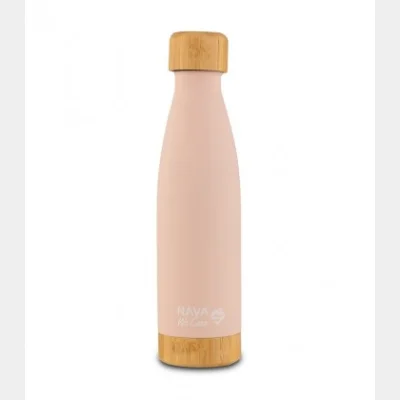NAVA ΘΕΡΜΟΣ ΜΠΟΥΚΑΛΙ ΑΝΟΞΕΙΔΩΤΟ BAMBOO WE CARE ΡΟΖ 500ml