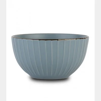 NAVA CEREAL BOWL STONEWARE PENELOPE BLUE 14cm