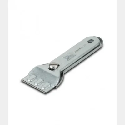 NAVA STAINLESS STEEL CERAMIC & GLASS HOB CLEANING SCRAPER ACER 13.5cm