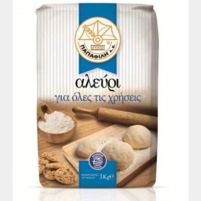 ΠΑΠΑΦΙΛΗ ΑΛΕΥΡΙ ΜΑΛΑΚΟ Γ.Ο.Χ. 1Kg
