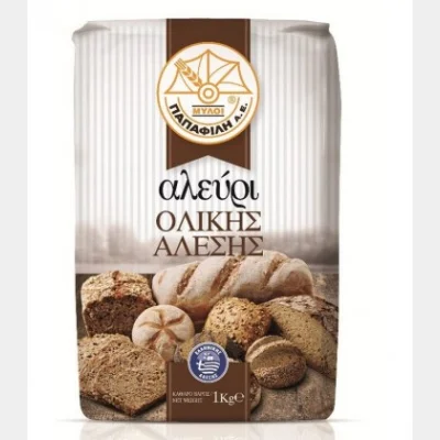PAPAFILI WHOLE WHEAT FLOUR 1Kg