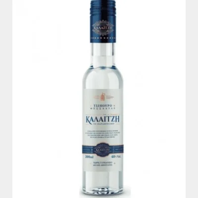 ΚΑΛΑΙΤΖΗ ΤΣΙΠΟΥΡΟ ΘΕΣΣΑΛΙΑΣ 200ml ΧΩΡΙΣ ΓΛΥΚΑΝΙΣΟ 40%vol