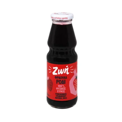 ZOI juice 330ml POMEGRANATE STRAWBERRY (100% natural)