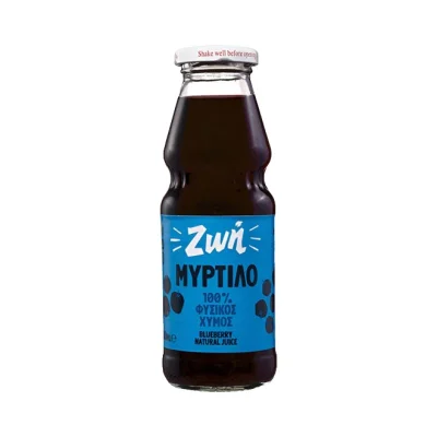 ZOI juice 330ml BLUEBERRY (100% natural)