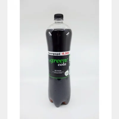 GREEN COLA 0% SUGAR 1.5lt