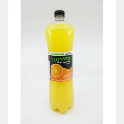 GREEN ΠΟΡΤΟΚΑΛΑΔΑ 0% ΖΑΧΑΡΗ 1.5lt