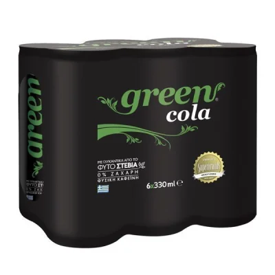 GREEN COLA SLK CAN 6x330ml