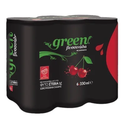 GREEN SOUR CHERRY SLK CAN 6x330ml