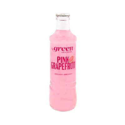 GREEN Mocktails no sugar, no alcohol 250ml - Pink Grapefruit