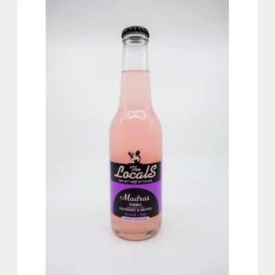 THE LOCALS MADRAS VODKA CRANBERRY&ORANGE 5%vol ΦΙΑΛΗ 275ml