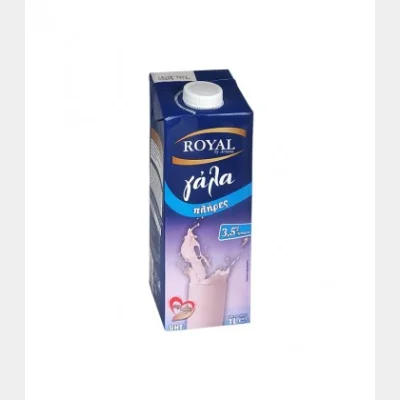 ROYAL ΓΑΛΑ ΜΑΚΡΑΣ ΔΙΑΡΚΕΙΑΣ UHT 3,5% ΛΙΠ. 1L ΜΕ ΚΑΠΑΚΙ