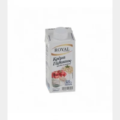 ROYAL HEAVY CREAM 36% FAT. WITH LID 200ml