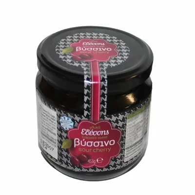 Edessis Preserves Sour Cherry 453g Εδέσσης Γλυκό κουταλιού Βύσσινο 453g
