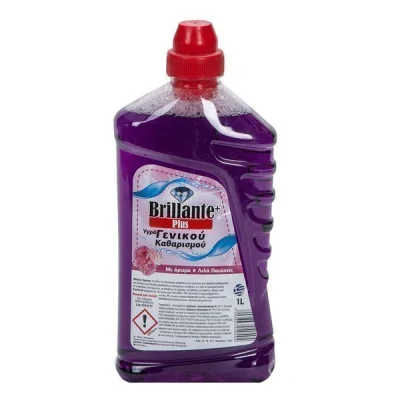 BRILLANTE PLUS CLEANING LIQUID 1lit. PEONIES/PURPLE