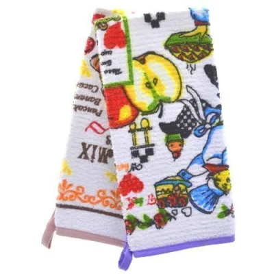 EPINEA GLASS FROTTE TOWEL PIQUE COTTON 100% 40X60cm 2pcs