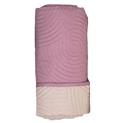 FLAMINGO ULTRASONIC ALA COVERLY 160x220cm ROTTEN APPLEBEIGE 100% MICROFIBRE