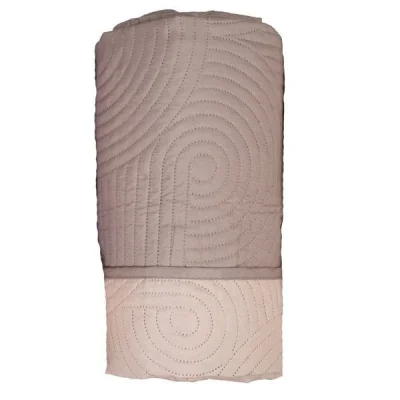 FLAMINGO ULTRASONIC ALA COVERLY 160x220cm MOCABEIGE 100% MICROFIBRE