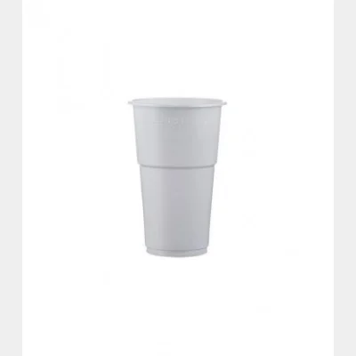 ΠΟΤΗΡΙ ΠΛΑΣΤΙΚΟ ΛΕΥΚΟ Ν.508 350ml 50Τ